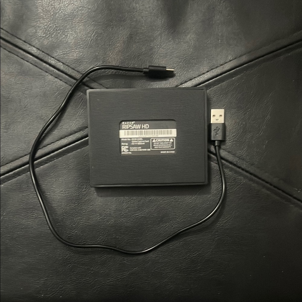 Razer Ripsaw HD Capture Device in Black